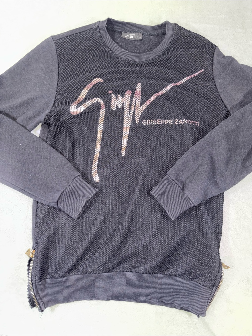 Giuseppe Zanotti Signature Logo Crewneck Sweatshirt - Small